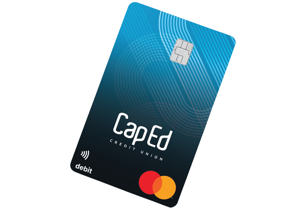 A CapEd Debit Mastercard.